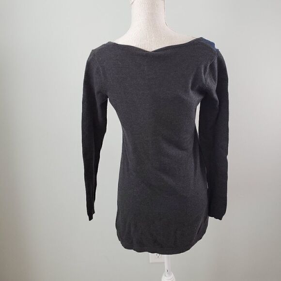 Point Zero women's  tunic sweater dress Detachable cowl Neck Size Small - Picture 6 of 11